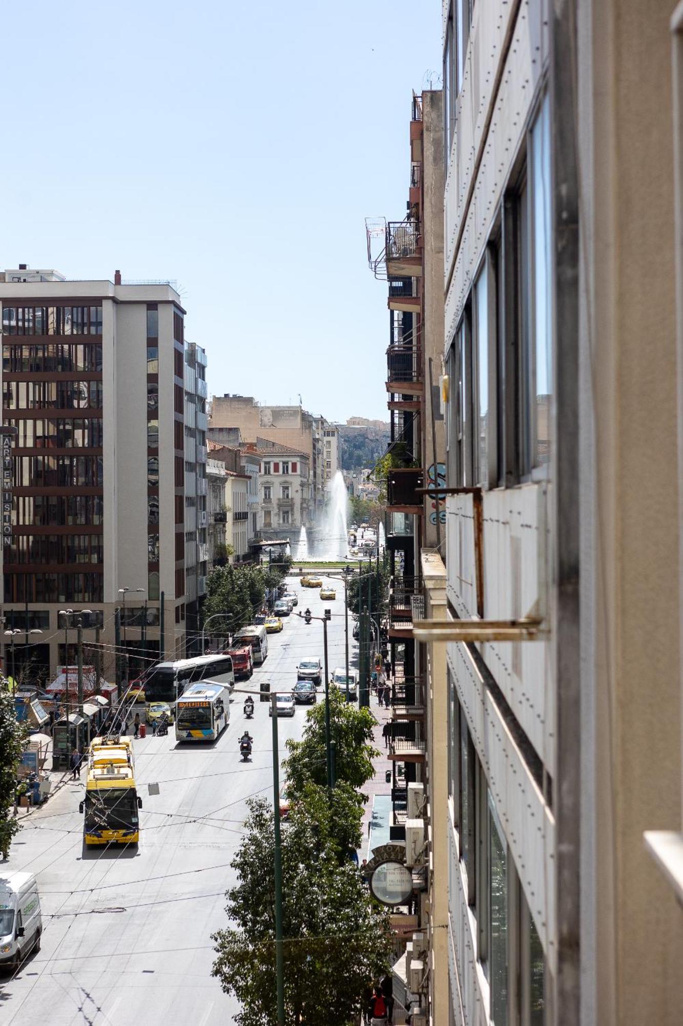 Acropolis View 4-Bd Central Apartment Athena Bagian luar foto
