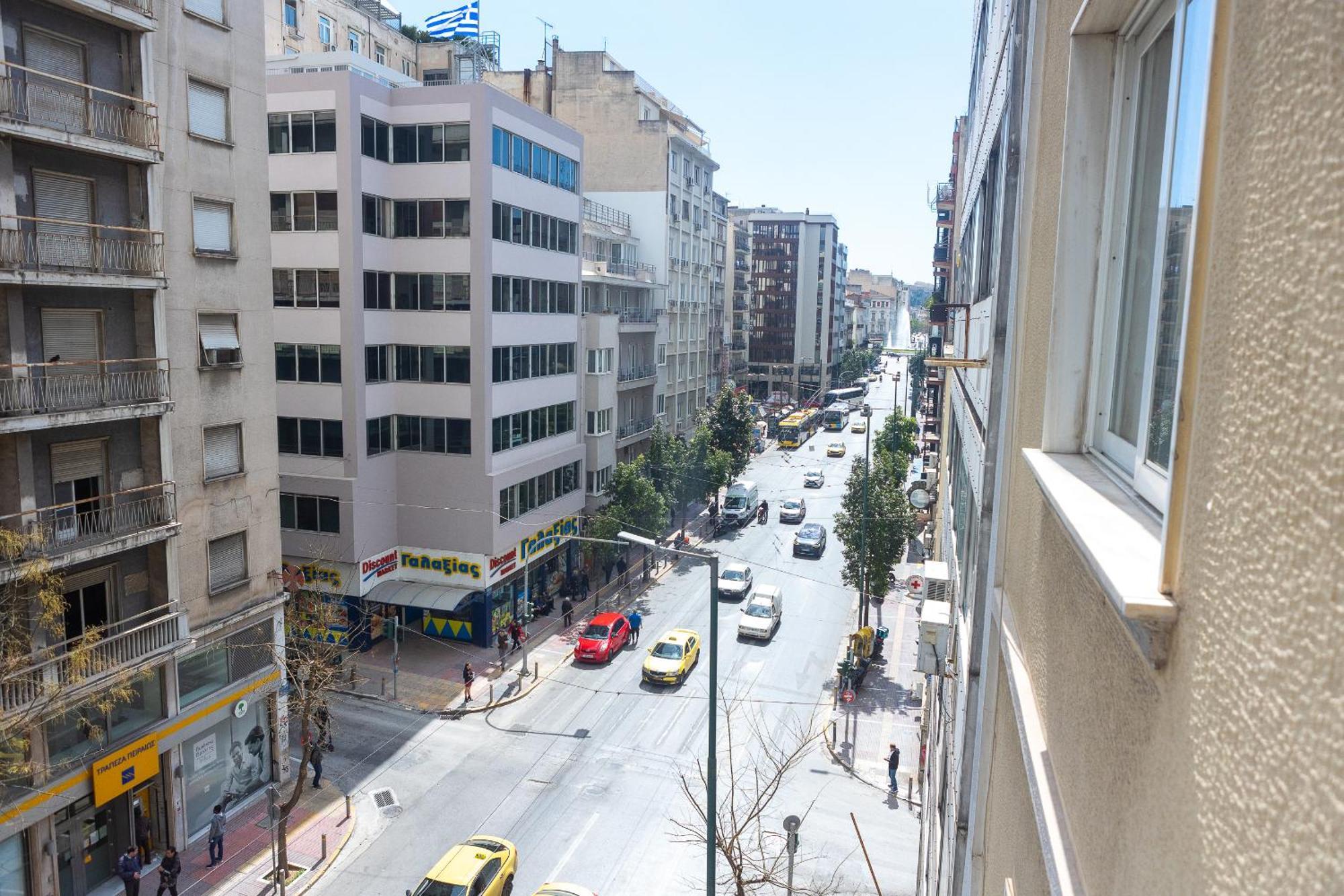 Acropolis View 4-Bd Central Apartment Athena Bagian luar foto